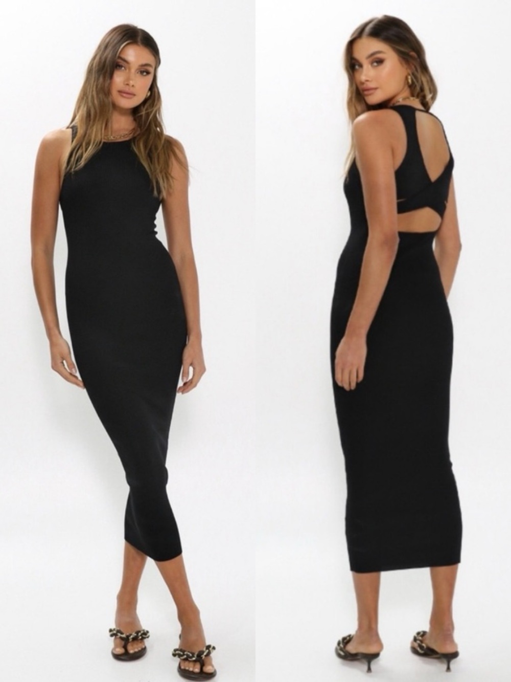 Madison The Label Devon Knit Midi Dress